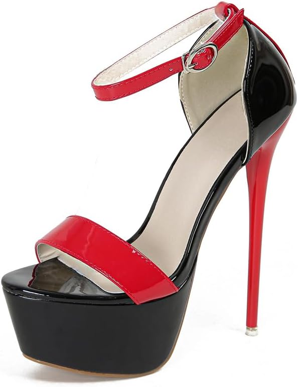 Nesyd sandálias de salto alto