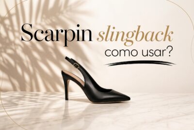 Scarpin slingback como usar?